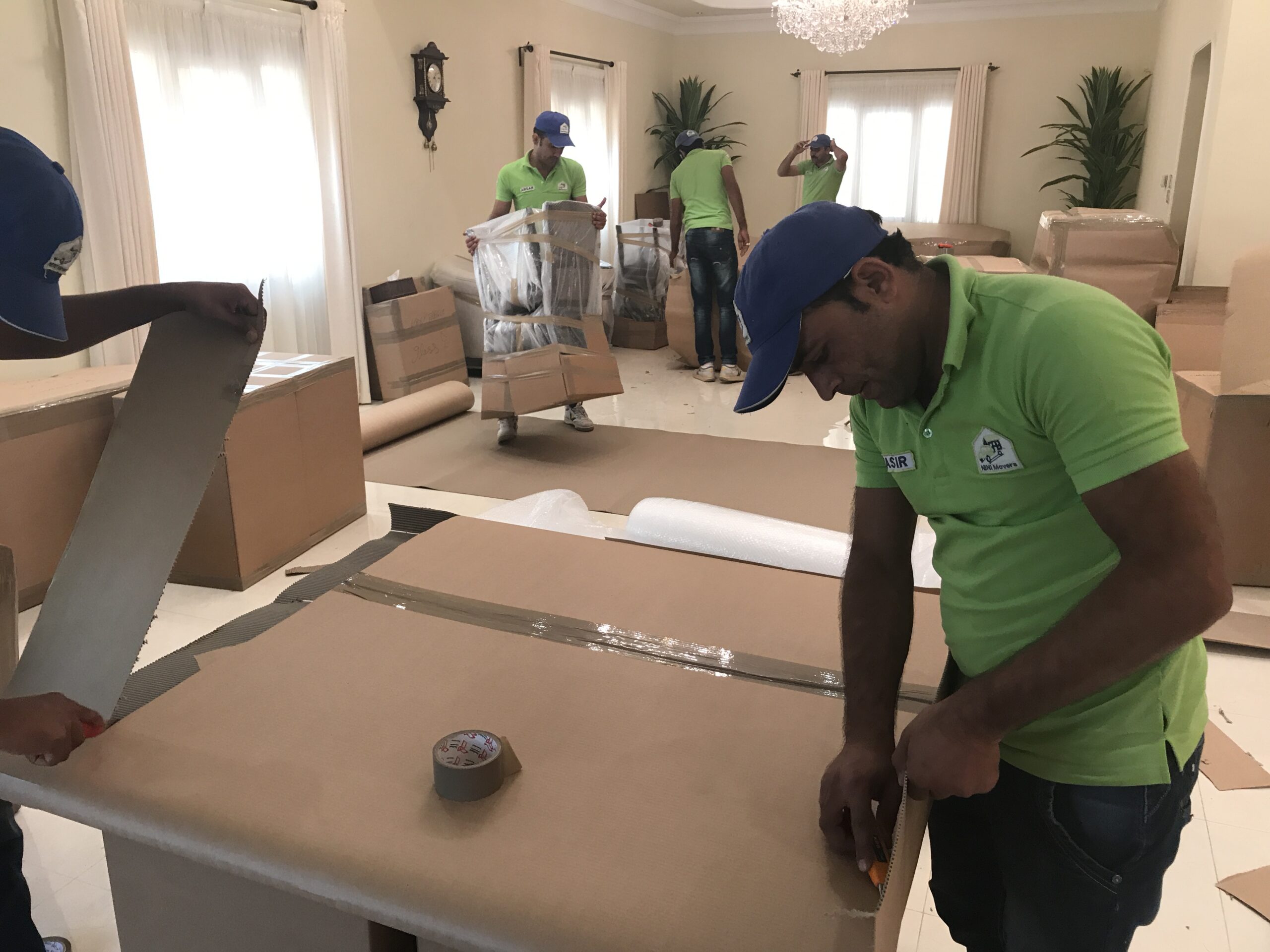 packing and unpacking services